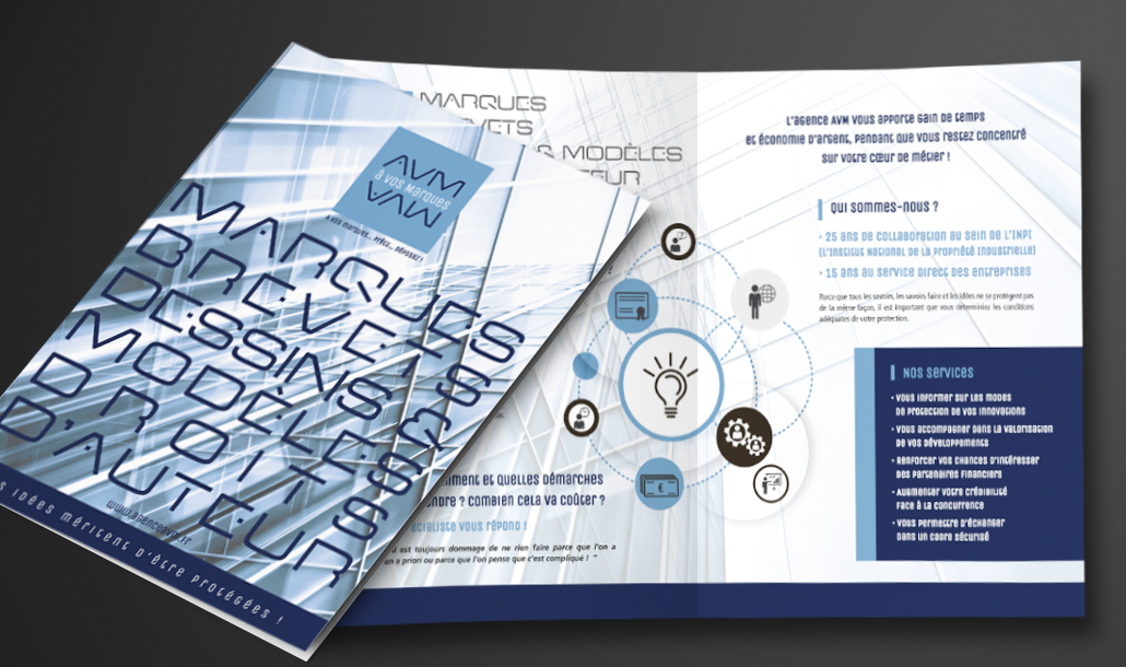 Brochure de présentation_AVM_création graphique studio Vert Anis à Nantes